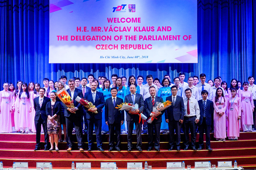 The Parliamentary delegation of the Czech Republic visited Ton Duc Thang University