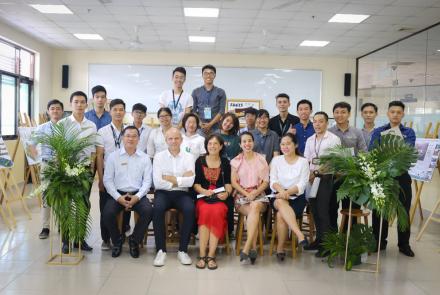 Students of Faculty of Civil Engineering with International Project “Cu Chi Studio 2018”
