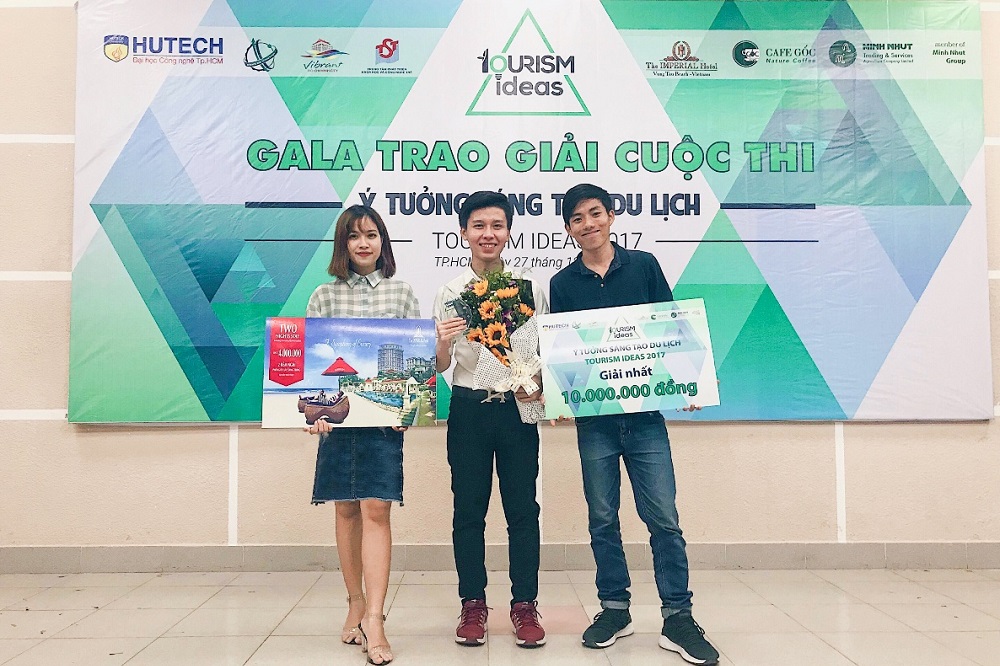 TDTU Students: First prize of the "Creative Tourism Ideas 2017"