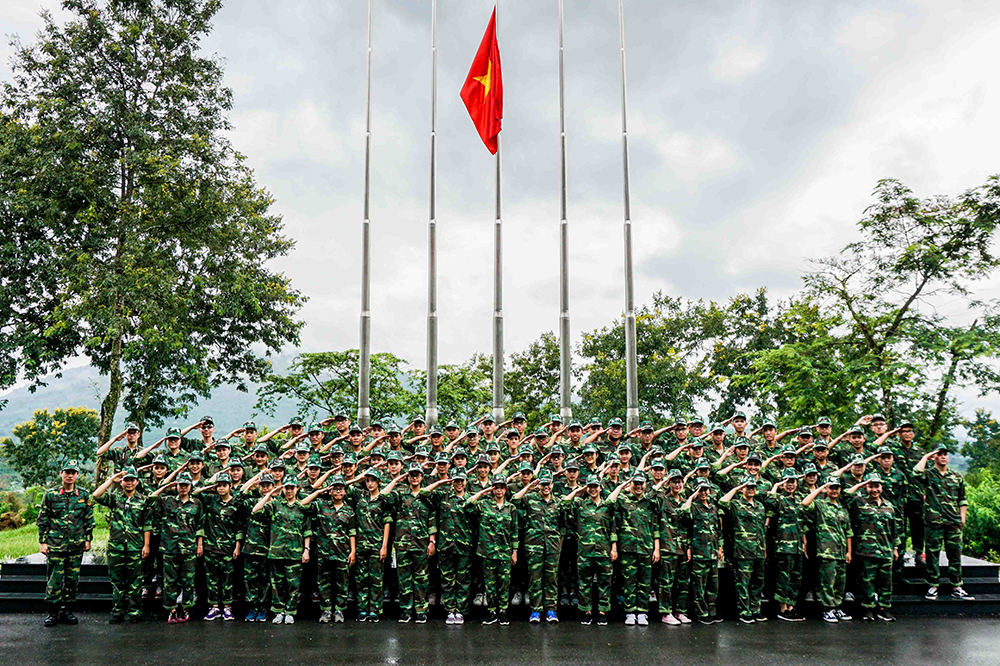 Military semester at Ton Duc Thang University