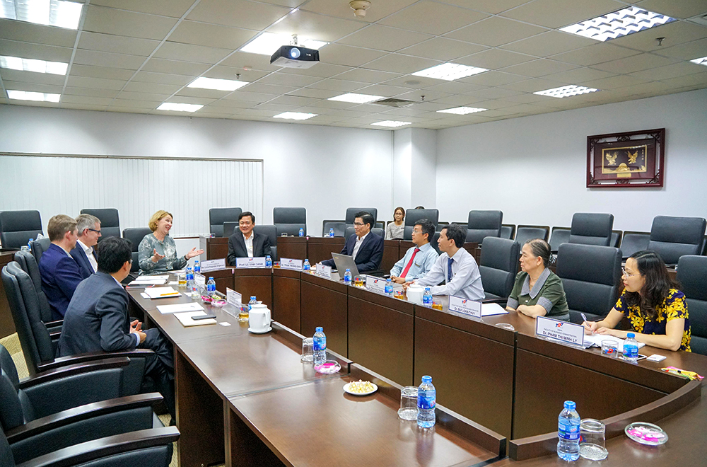 University College of North Denmark visited and worked with Ton Duc Thang University