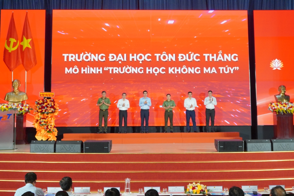 TDTU là đơn vị tiên phong phối hợp cùng Công an TP.HCM triển khai mô hình “Trường học không ma túy”.