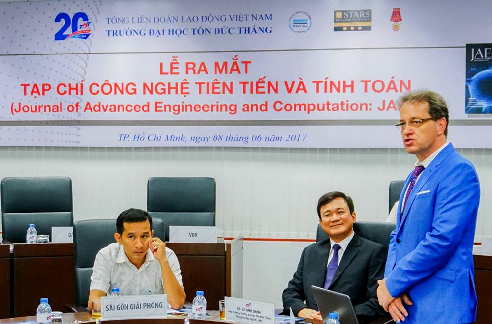Ton Duc Thang University introduces Journal of Advanced Engineering and Computation-JAEC