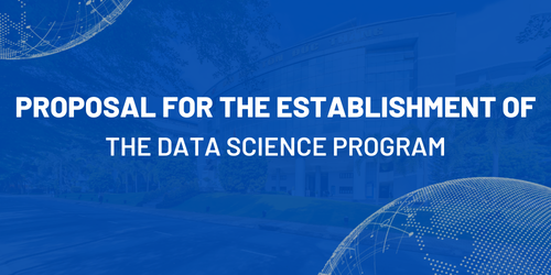 Proposal for the establishment of the Data science program